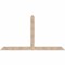 Ekena Millwork Portland Smooth Timber Gable Bracket, Douglas Fir, 96"W x 52"H x 1 1/2"D x 5 1/2"F, 13/12 Pitch GBW096X52X0206POR00SDF - alternate 1